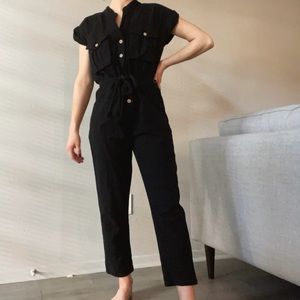 Black Clad & Cloth Jumpsuit